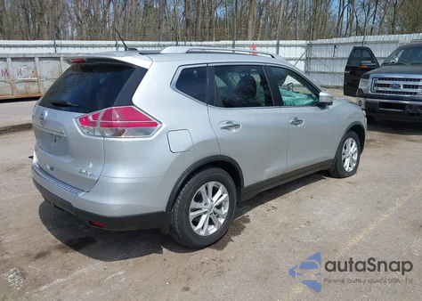 2015 Nissan Rogue Sv z USA, uszkodzony, nr VIN KNMAT2MV7FP585690